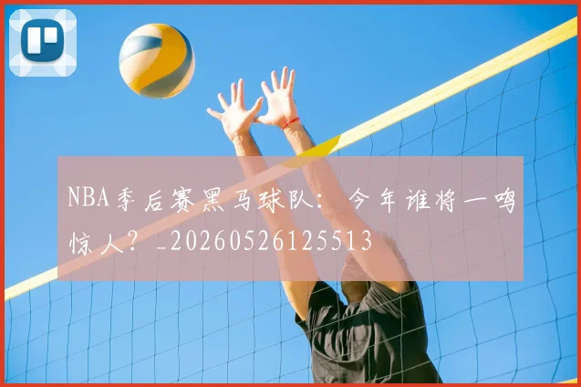 NBA季后赛黑马球队：今年谁将一鸣惊人？_20260526125513
